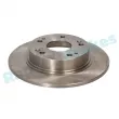 Jeu de 2 disques de frein arrière RAP BRAKES R-D0277 - Visuel 2