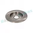 Jeu de 2 disques de frein arrière RAP BRAKES R-D0278 - Visuel 3