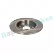 Jeu de 2 disques de frein arrière RAP BRAKES R-D0279 - Visuel 3