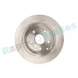 Jeu de 2 disques de frein arrière RAP BRAKES R-D0280 - Visuel 3