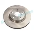 Jeu de 2 disques de frein avant RAP BRAKES R-D0281 - Visuel 1