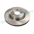 Jeu de 2 disques de frein avant RAP BRAKES R-D0283 - Visuel 1