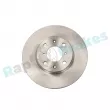 Jeu de 2 disques de frein avant RAP BRAKES R-D0285 - Visuel 1
