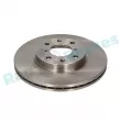 Jeu de 2 disques de frein avant RAP BRAKES R-D0285 - Visuel 2