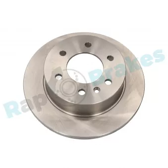 Jeu de 2 disques de frein arrière RAP BRAKES R-D0286