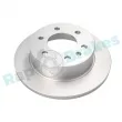 Jeu de 2 disques de frein arrière RAP BRAKES R-D0286C - Visuel 1