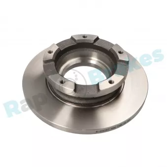 Jeu de 2 disques de frein arrière RAP BRAKES R-D0287