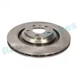Jeu de 2 disques de frein arrière RAP BRAKES R-D0288 - Visuel 2