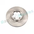 Jeu de 2 disques de frein avant RAP BRAKES R-D0289 - Visuel 1