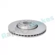Jeu de 2 disques de frein avant RAP BRAKES R-D0290C - Visuel 2