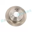 Jeu de 2 disques de frein arrière RAP BRAKES R-D0291 - Visuel 1