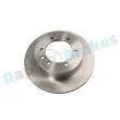 Jeu de 2 disques de frein arrière RAP BRAKES R-D0292 - Visuel 1