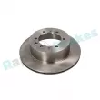 Jeu de 2 disques de frein arrière RAP BRAKES R-D0292 - Visuel 2