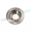 Jeu de 2 disques de frein arrière RAP BRAKES R-D0292 - Visuel 3