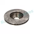 Jeu de 2 disques de frein avant RAP BRAKES R-D0293 - Visuel 3