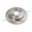 Jeu de 2 disques de frein arrière RAP BRAKES R-D0294 - Visuel 1
