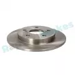 Jeu de 2 disques de frein arrière RAP BRAKES R-D0294 - Visuel 2