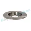 Jeu de 2 disques de frein arrière RAP BRAKES R-D0294 - Visuel 3