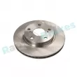 Jeu de 2 disques de frein avant RAP BRAKES R-D0295 - Visuel 1