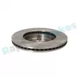 Jeu de 2 disques de frein avant RAP BRAKES R-D0295 - Visuel 3