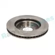 Jeu de 2 disques de frein avant RAP BRAKES R-D0296 - Visuel 3