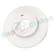 Jeu de 2 disques de frein avant RAP BRAKES R-D0297 - Visuel 1