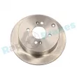 Jeu de 2 disques de frein arrière RAP BRAKES R-D0302 - Visuel 1