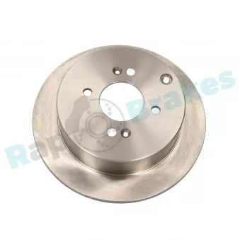 Jeu de 2 disques de frein arrière RAP BRAKES R-D0302