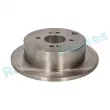 Jeu de 2 disques de frein arrière RAP BRAKES R-D0302 - Visuel 2
