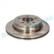 Jeu de 2 disques de frein arrière RAP BRAKES R-D0303 - Visuel 2