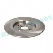 Jeu de 2 disques de frein arrière RAP BRAKES R-D0305 - Visuel 3