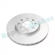 Jeu de 2 disques de frein avant RAP BRAKES R-D0307C - Visuel 1
