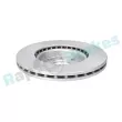 Jeu de 2 disques de frein avant RAP BRAKES R-D0307C - Visuel 3
