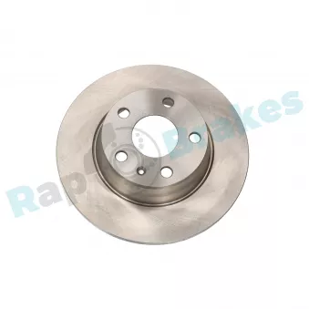 Jeu de 2 disques de frein arrière RAP BRAKES R-D0311