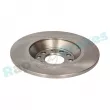 Jeu de 2 disques de frein arrière RAP BRAKES R-D0312 - Visuel 3