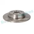 Jeu de 2 disques de frein arrière RAP BRAKES R-D0317 - Visuel 2
