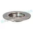 Jeu de 2 disques de frein arrière RAP BRAKES R-D0317 - Visuel 3