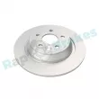 Jeu de 2 disques de frein arrière RAP BRAKES R-D0317C - Visuel 1