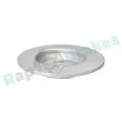 Jeu de 2 disques de frein arrière RAP BRAKES R-D0317C - Visuel 3