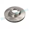 Disque de frein avant gauche RAP BRAKES R-D0318 - Visuel 1
