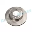 Disque de frein avant gauche RAP BRAKES R-D0320 - Visuel 1