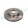 Disque de frein avant gauche RAP BRAKES R-D0320 - Visuel 2