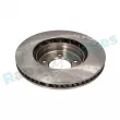 Disque de frein avant gauche RAP BRAKES R-D0320 - Visuel 3