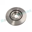 Jeu de 2 disques de frein avant RAP BRAKES R-D0323 - Visuel 3