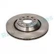 Jeu de 2 disques de frein arrière RAP BRAKES R-D0325 - Visuel 2
