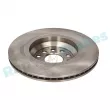 Jeu de 2 disques de frein arrière RAP BRAKES R-D0325 - Visuel 3