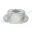Jeu de 2 disques de frein arrière RAP BRAKES R-D0327C - Visuel 2