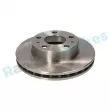 Jeu de 2 disques de frein avant RAP BRAKES R-D0328 - Visuel 2