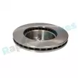 Jeu de 2 disques de frein avant RAP BRAKES R-D0328 - Visuel 3