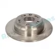 Jeu de 2 disques de frein arrière RAP BRAKES R-D0329 - Visuel 2